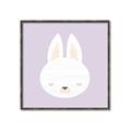 Picture of Purple Bunny _GroupedProduct_Square_Mini_ _GroupedProduct_Square_Canvas_Framed_
