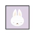 Picture of Purple Bunny _GroupedProduct_Square_Mini_ _GroupedProduct_Square_Canvas_Framed_