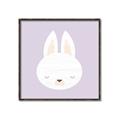 Picture of Purple Bunny _GroupedProduct_Square_Mini_ _GroupedProduct_Square_Canvas_Framed_