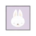 Picture of Purple Bunny _GroupedProduct_Square_Mini_ _GroupedProduct_Square_Canvas_Framed_