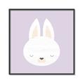 Picture of Purple Bunny _GroupedProduct_Square_Mini_ _GroupedProduct_Square_Canvas_Framed_