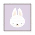 Picture of Purple Bunny _GroupedProduct_Square_Mini_ _GroupedProduct_Square_Canvas_Framed_