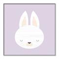 Picture of Purple Bunny _GroupedProduct_Square_Mini_ _GroupedProduct_Square_Canvas_Framed_