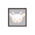 Picture of Gray Deer _GroupedProduct_Square_Mini_ _GroupedProduct_Square_Canvas_Framed_