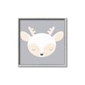 Picture of Gray Deer _GroupedProduct_Square_Mini_ _GroupedProduct_Square_Canvas_Framed_
