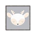 Picture of Gray Deer _GroupedProduct_Square_Mini_ _GroupedProduct_Square_Canvas_Framed_