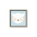 Picture of Teal Owl _GroupedProduct_Square_Mini_ _GroupedProduct_Square_Canvas_Framed_