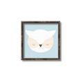 Picture of Teal Owl _GroupedProduct_Square_Mini_ _GroupedProduct_Square_Canvas_Framed_