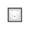 Picture of Teal Owl _GroupedProduct_Square_Mini_ _GroupedProduct_Square_Canvas_Framed_