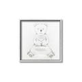 Picture of Nursery Polar Bear _GroupedProduct_Square_Mini_ _GroupedProduct_Square_Canvas_Framed_