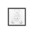 Picture of Nursery Polar Bear _GroupedProduct_Square_Mini_ _GroupedProduct_Square_Canvas_Framed_