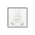 Picture of Nursery Polar Bear _GroupedProduct_Square_Mini_ _GroupedProduct_Square_Canvas_Framed_