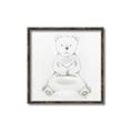 Picture of Nursery Polar Bear _GroupedProduct_Square_Mini_ _GroupedProduct_Square_Canvas_Framed_
