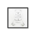 Picture of Nursery Polar Bear _GroupedProduct_Square_Mini_ _GroupedProduct_Square_Canvas_Framed_