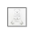 Picture of Nursery Polar Bear _GroupedProduct_Square_Mini_ _GroupedProduct_Square_Canvas_Framed_