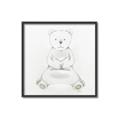 Picture of Nursery Polar Bear _GroupedProduct_Square_Mini_ _GroupedProduct_Square_Canvas_Framed_