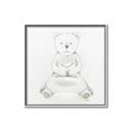 Picture of Nursery Polar Bear _GroupedProduct_Square_Mini_ _GroupedProduct_Square_Canvas_Framed_