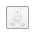 Picture of Nursery Polar Bear _GroupedProduct_Square_Mini_ _GroupedProduct_Square_Canvas_Framed_