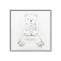 Picture of Nursery Polar Bear _GroupedProduct_Square_Mini_ _GroupedProduct_Square_Canvas_Framed_