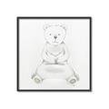Picture of Nursery Polar Bear _GroupedProduct_Square_Mini_ _GroupedProduct_Square_Canvas_Framed_