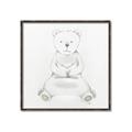 Picture of Nursery Polar Bear _GroupedProduct_Square_Mini_ _GroupedProduct_Square_Canvas_Framed_