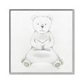 Picture of Nursery Polar Bear _GroupedProduct_Square_Mini_ _GroupedProduct_Square_Canvas_Framed_