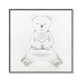 Picture of Nursery Polar Bear _GroupedProduct_Square_Mini_ _GroupedProduct_Square_Canvas_Framed_