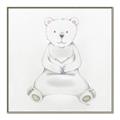 Picture of Nursery Polar Bear _GroupedProduct_Square_Mini_ _GroupedProduct_Square_Canvas_Framed_