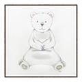 Picture of Nursery Polar Bear _GroupedProduct_Square_Mini_ _GroupedProduct_Square_Canvas_Framed_
