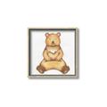 Picture of Nursery Bear _GroupedProduct_Square_Mini_ _GroupedProduct_Square_Canvas_Framed_