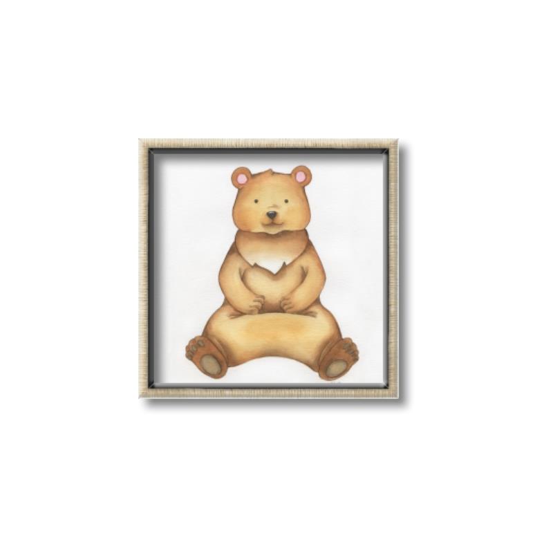 Picture of Nursery Bear _GroupedProduct_Square_Mini_ _GroupedProduct_Square_Canvas_Framed_