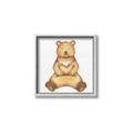Picture of Nursery Bear _GroupedProduct_Square_Mini_ _GroupedProduct_Square_Canvas_Framed_