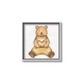 Picture of Nursery Bear _GroupedProduct_Square_Mini_ _GroupedProduct_Square_Canvas_Framed_