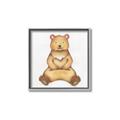 Picture of Nursery Bear _GroupedProduct_Square_Mini_ _GroupedProduct_Square_Canvas_Framed_