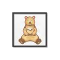 Picture of Nursery Bear _GroupedProduct_Square_Mini_ _GroupedProduct_Square_Canvas_Framed_