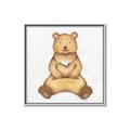 Picture of Nursery Bear _GroupedProduct_Square_Mini_ _GroupedProduct_Square_Canvas_Framed_