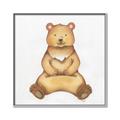 Picture of Nursery Bear _GroupedProduct_Square_Mini_ _GroupedProduct_Square_Canvas_Framed_