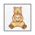 Picture of Nursery Bear _GroupedProduct_Square_Mini_ _GroupedProduct_Square_Canvas_Framed_