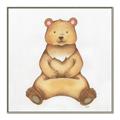 Picture of Nursery Bear _GroupedProduct_Square_Mini_ _GroupedProduct_Square_Canvas_Framed_