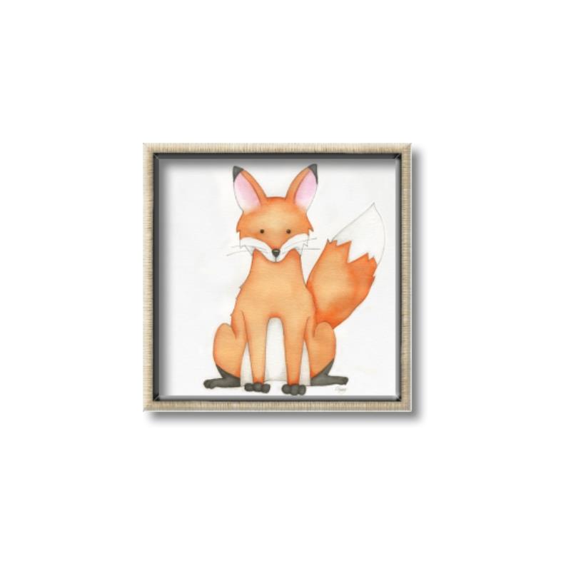 Picture of Nursery Fox _GroupedProduct_Square_Mini_ _GroupedProduct_Square_Canvas_Framed_