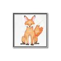 Picture of Nursery Fox _GroupedProduct_Square_Mini_ _GroupedProduct_Square_Canvas_Framed_