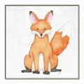 Picture of Nursery Fox _GroupedProduct_Square_Mini_ _GroupedProduct_Square_Canvas_Framed_