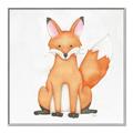 Picture of Nursery Fox _GroupedProduct_Square_Mini_ _GroupedProduct_Square_Canvas_Framed_