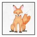 Picture of Nursery Fox _GroupedProduct_Square_Mini_ _GroupedProduct_Square_Canvas_Framed_