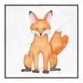 Picture of Nursery Fox _GroupedProduct_Square_Mini_ _GroupedProduct_Square_Canvas_Framed_