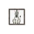 Picture of Nursery Zebra _GroupedProduct_Square_Mini_ _GroupedProduct_Square_Canvas_Framed_