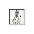 Picture of Nursery Zebra _GroupedProduct_Square_Mini_ _GroupedProduct_Square_Canvas_Framed_