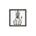 Picture of Nursery Zebra _GroupedProduct_Square_Mini_ _GroupedProduct_Square_Canvas_Framed_