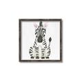 Picture of Nursery Zebra _GroupedProduct_Square_Mini_ _GroupedProduct_Square_Canvas_Framed_