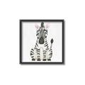 Picture of Nursery Zebra _GroupedProduct_Square_Mini_ _GroupedProduct_Square_Canvas_Framed_